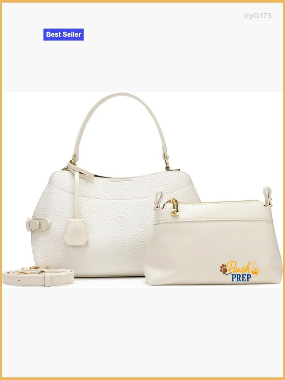Snake Embossed Faux Suede Hobo Handbag Set Shoulder Crossbody Purse